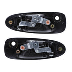 2 x Door Handle Outer Black for Honda Civic EG EH (1991–1995)