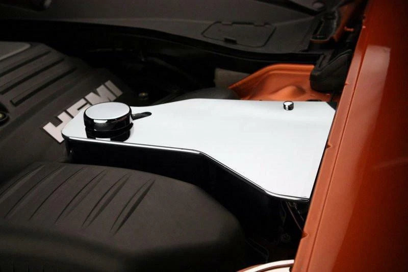 Polished Water Tank Cover and Cap Replacement for Dodge Challenger (2011–2019)