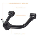 Set of 2 Front Upper Tubular Control Arms for Toyota Tacoma 4WD (2005–2024)
