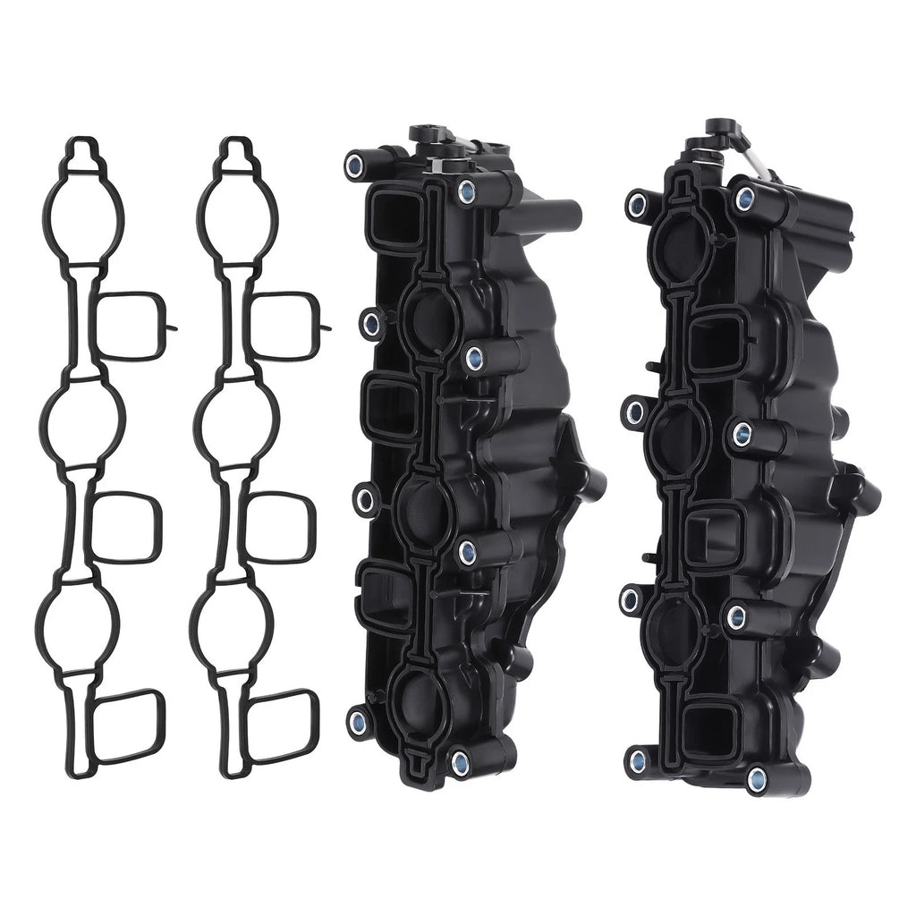 Intake Manifold L&R for VW Touareg Phaeton Audi A4 A6 Q7 2.7L 3.0L (2003–2010) 059129712BE
