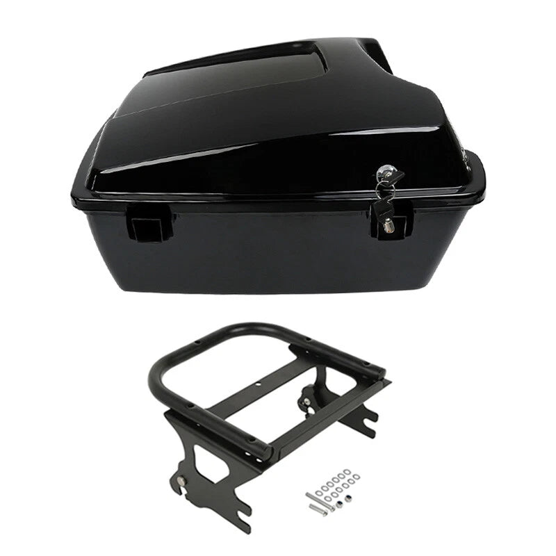 Chopped Trunk Mount Rack for Harley Touring Road King (1997–2008)