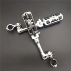Chrome Zombie Foot Peg for Honda GoldWing VTX1300 Shadow Valkyrie (2001–2008)