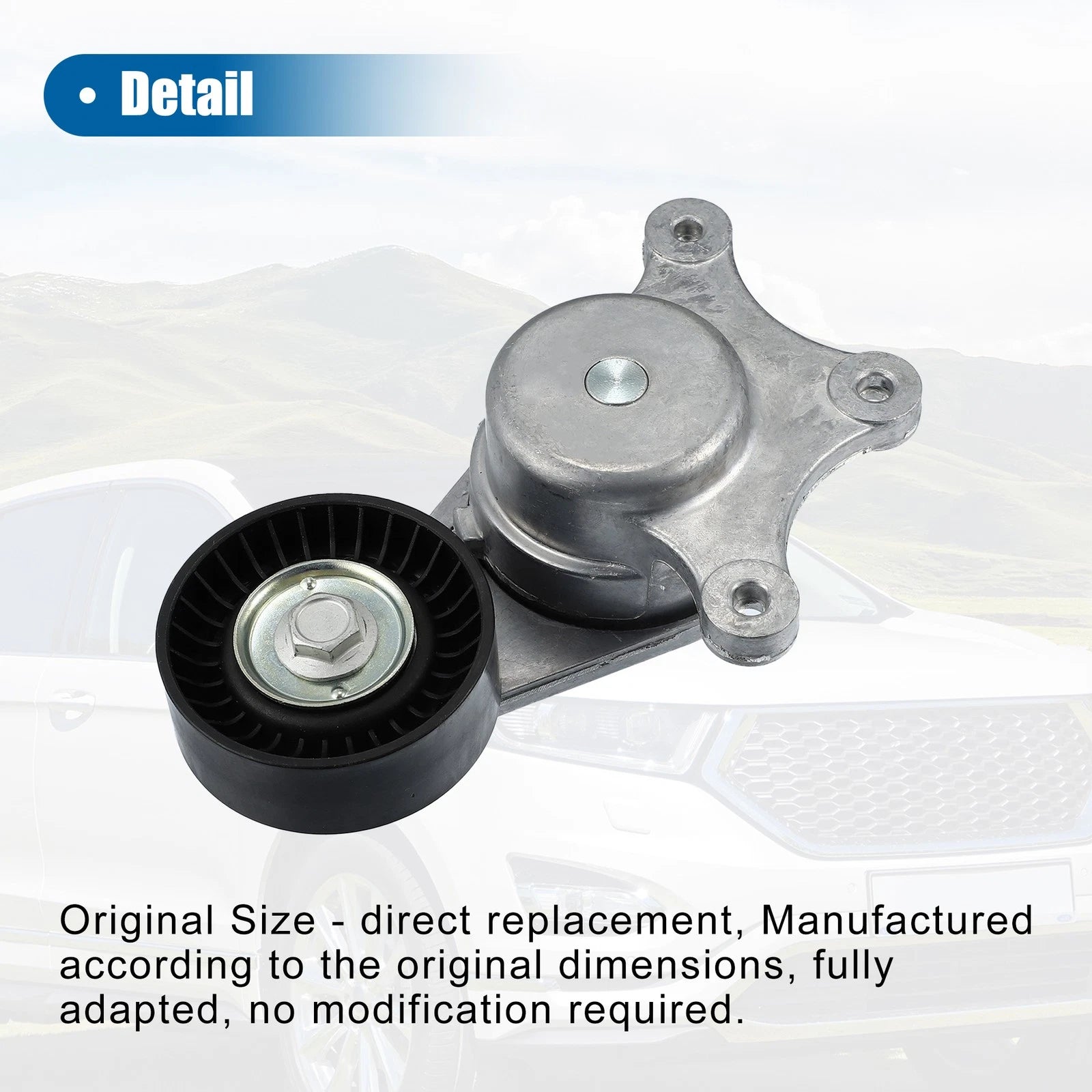 Belt Tensioner Pulley Assembly for Ford Edge (2007–2014) 8T4Z6B209A BT4E6B209CC