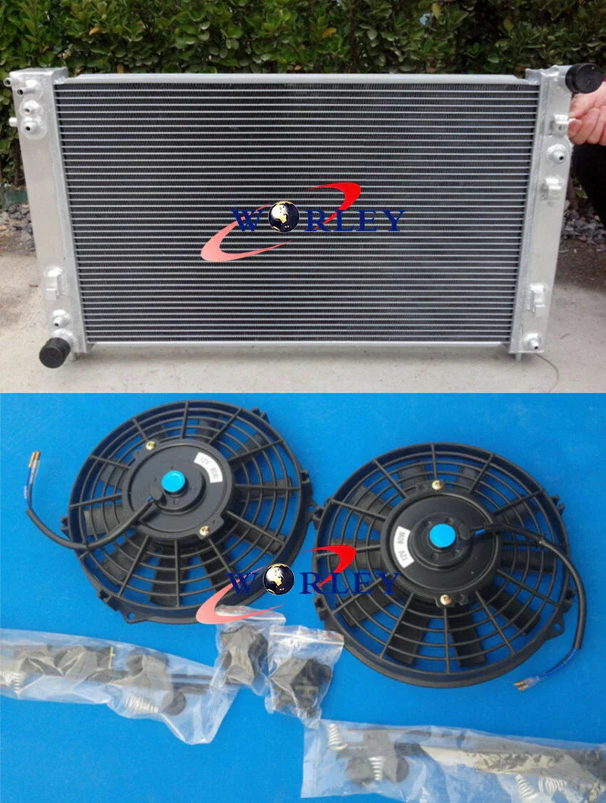 Aluminum Radiator & Fans for Holden Commodore VT VX VU HSV V8 GEN3 LS1 (1997-2007)