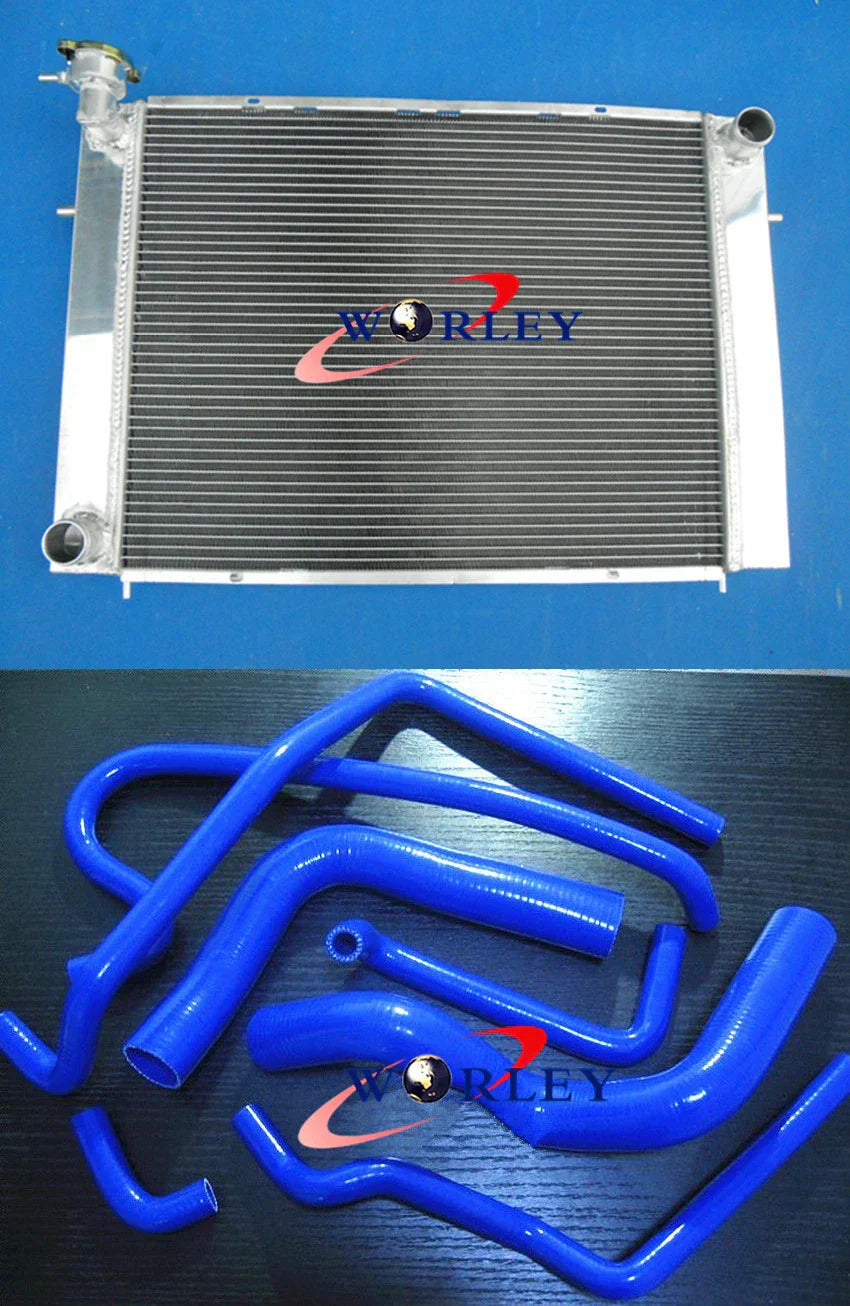 Alloy Radiator for Holden Commodore 5.0L SS 304 (VG-VS) & BLUE Hose