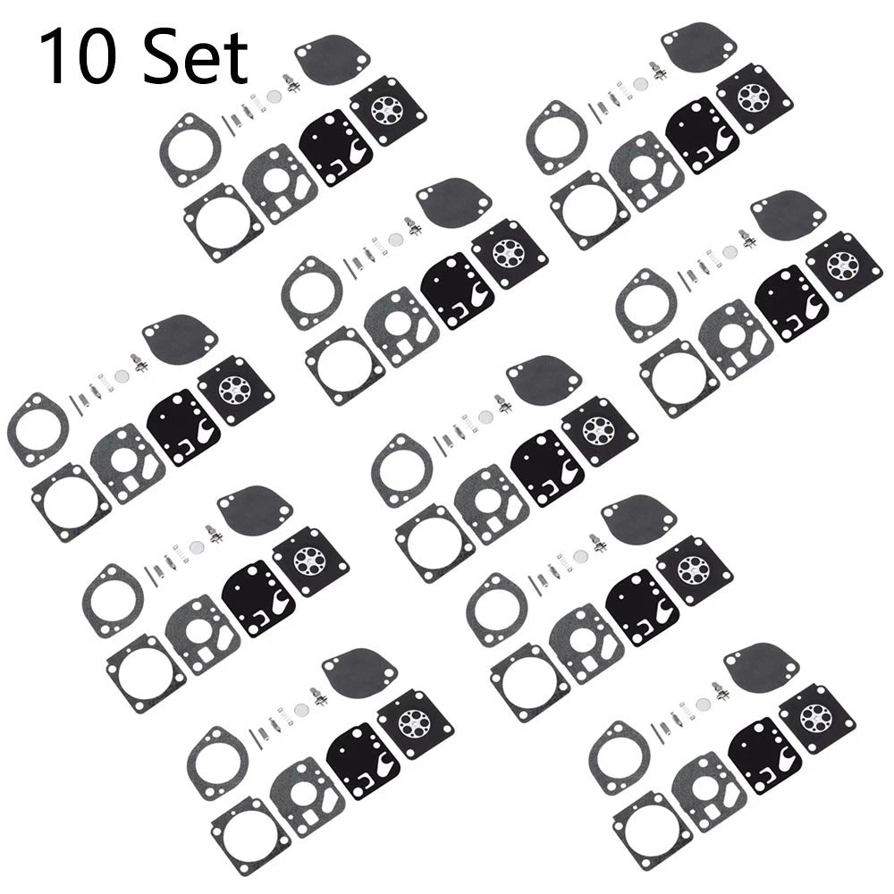 Set of 10 Carburetor Repair Kits for STIHL BR500 BR550 BR600 ZAMA RB-134