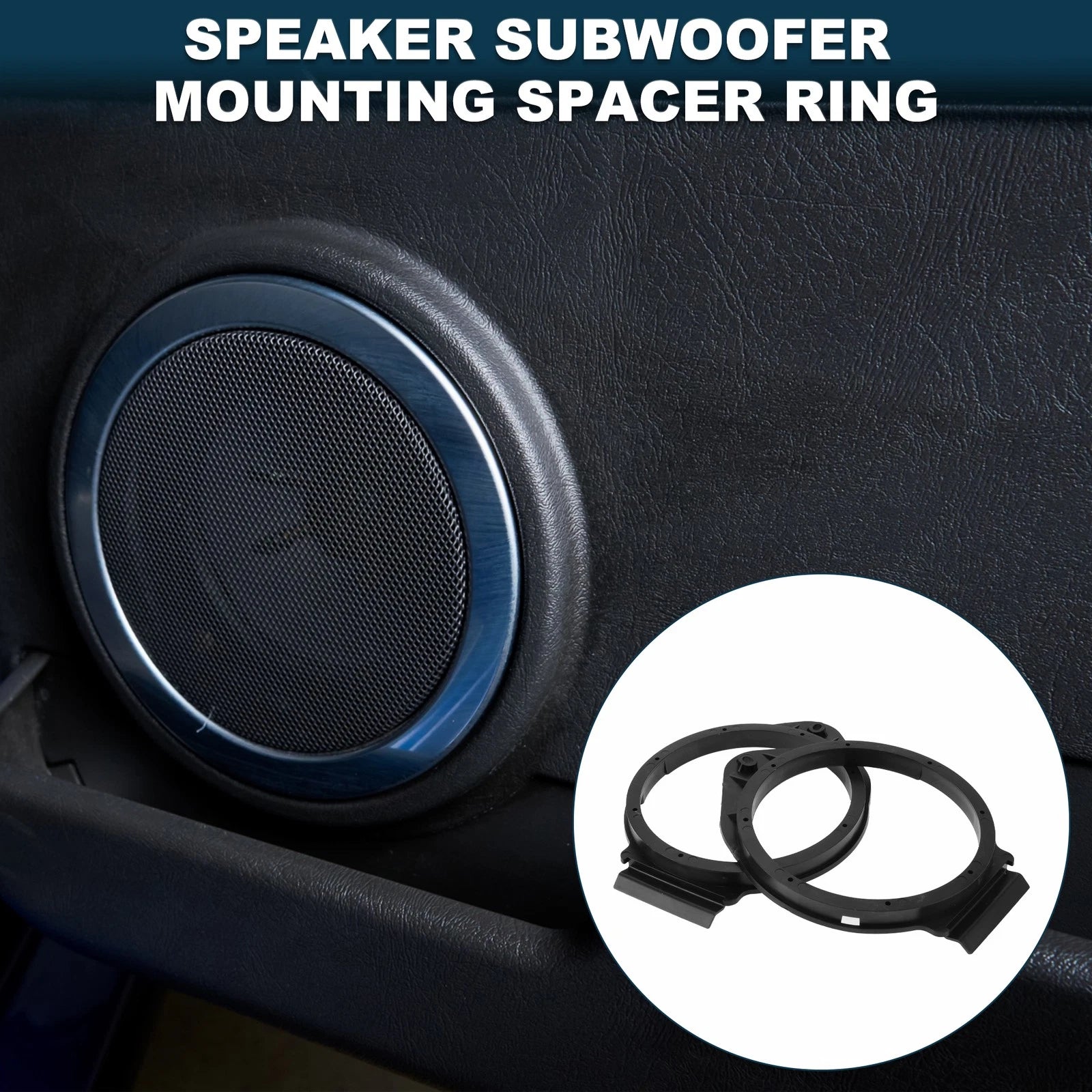 2X Speaker Spacer Ring Adapter for Buick Cadillac 