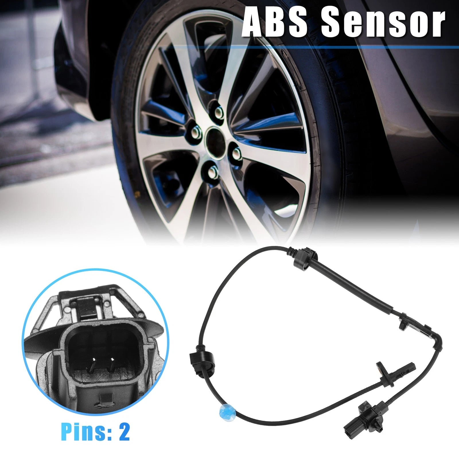 Front Left ABS Wheel Speed Sensor for Honda Civic Mk9 (2012–2015) No. 57455TV0E01