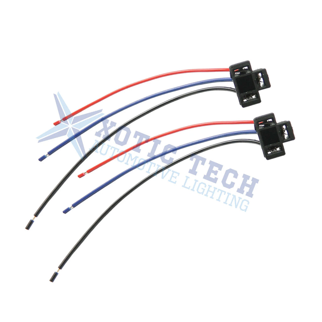 H4 9003 HB2 Extension Female Pigtail Connector for Universal (2018-2028)