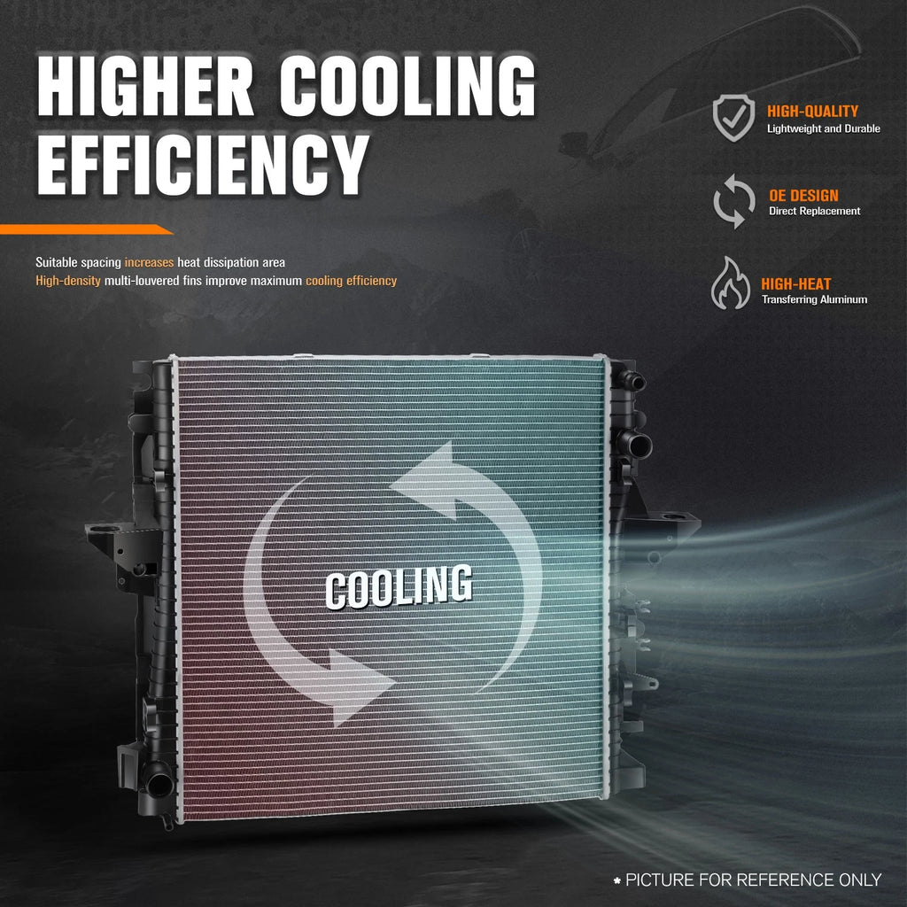 Aluminum Cooling Radiator DPI-13540 for Land Rover LR4 Range Rover Sport (2010–2016)