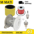 Air Filter & Oil Filter Kit for Kawasaki Bayou 220 250 300 KLF (1988–2011)