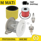 Air Filter & Oil Filter Kit for Kawasaki Bayou 220 250 300 KLF (1988–2011)
