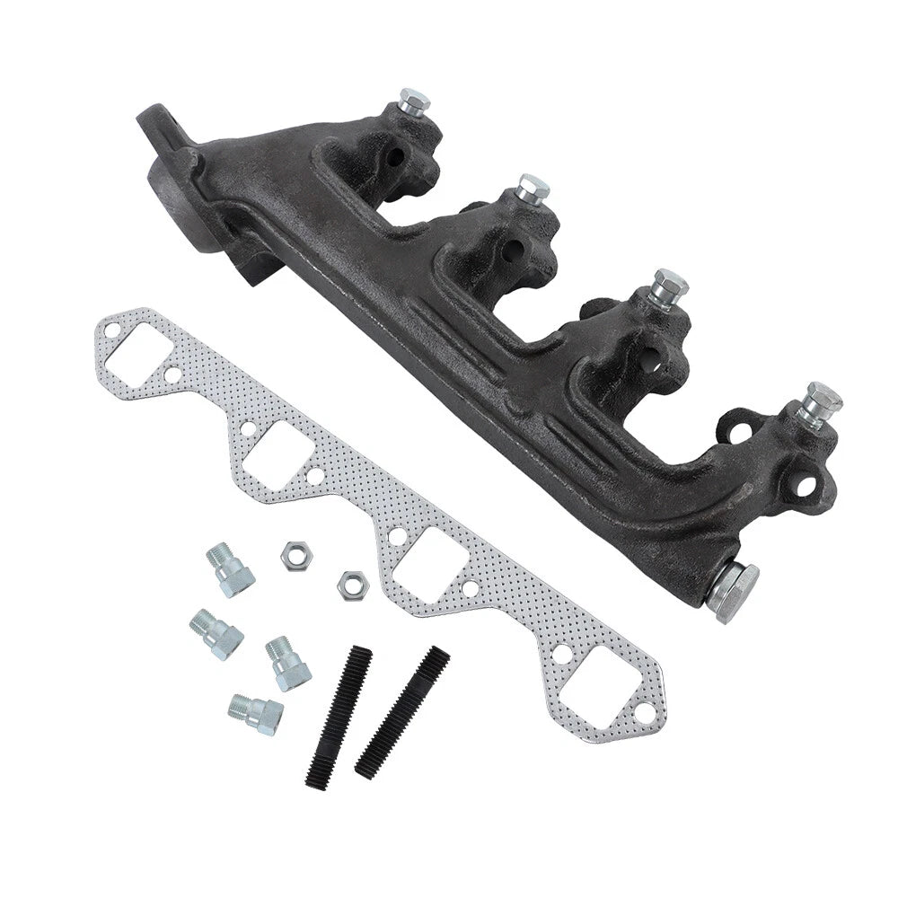 Right Exhaust Manifold with Gasket Kit for Ford F-350 (1988–1997)