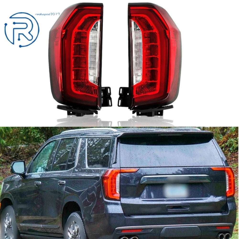 Set of 2 LED Rear Tail Lights for GMC Yukon (2021–2024)