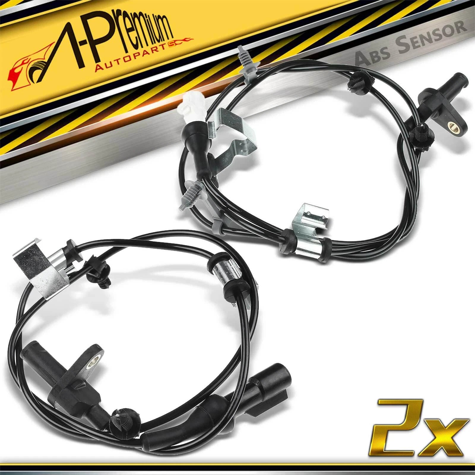 2X Rear ABS Wheel Speed Sensor for Ford Edge Lincoln (2007–2010)