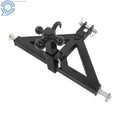 Heavy Duty 3-Point 2" Trailer Hitch Receiver for Category 1 Tractor