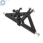 Heavy Duty 3-Point 2" Trailer Hitch Receiver for Category 1 Tractor