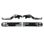 Titanium Extendable Brake Clutch Levers Set for Kawasaki ZX1400 (2006–2023)