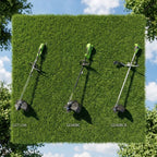 3X Trimmer Spool for Greenworks (Compatible, 5.2m, 2mm, Black Nylon Line)