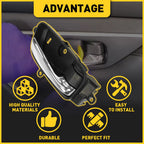 Interior Door Handle for Nissan (2013â2018) Right Side Front/Rear Black