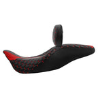 Seat & Backrest Pad for Harley Road Glide (2009 - 2023)