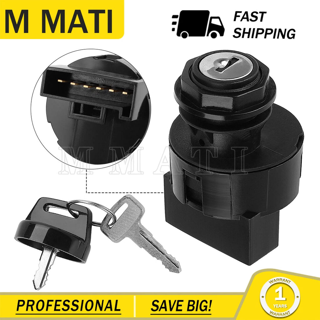 Ignition Key Switch for Can-Am DS450 (2008–2015)