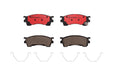 Set of 4 Brembo Front Ceramic Brake Pads P49023N for Ford Probe Mazda 626 Protege MX-6 (1989–1997)