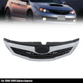 Gloss Black Front Bumper Grille for Subaru Impreza (2008–2009)