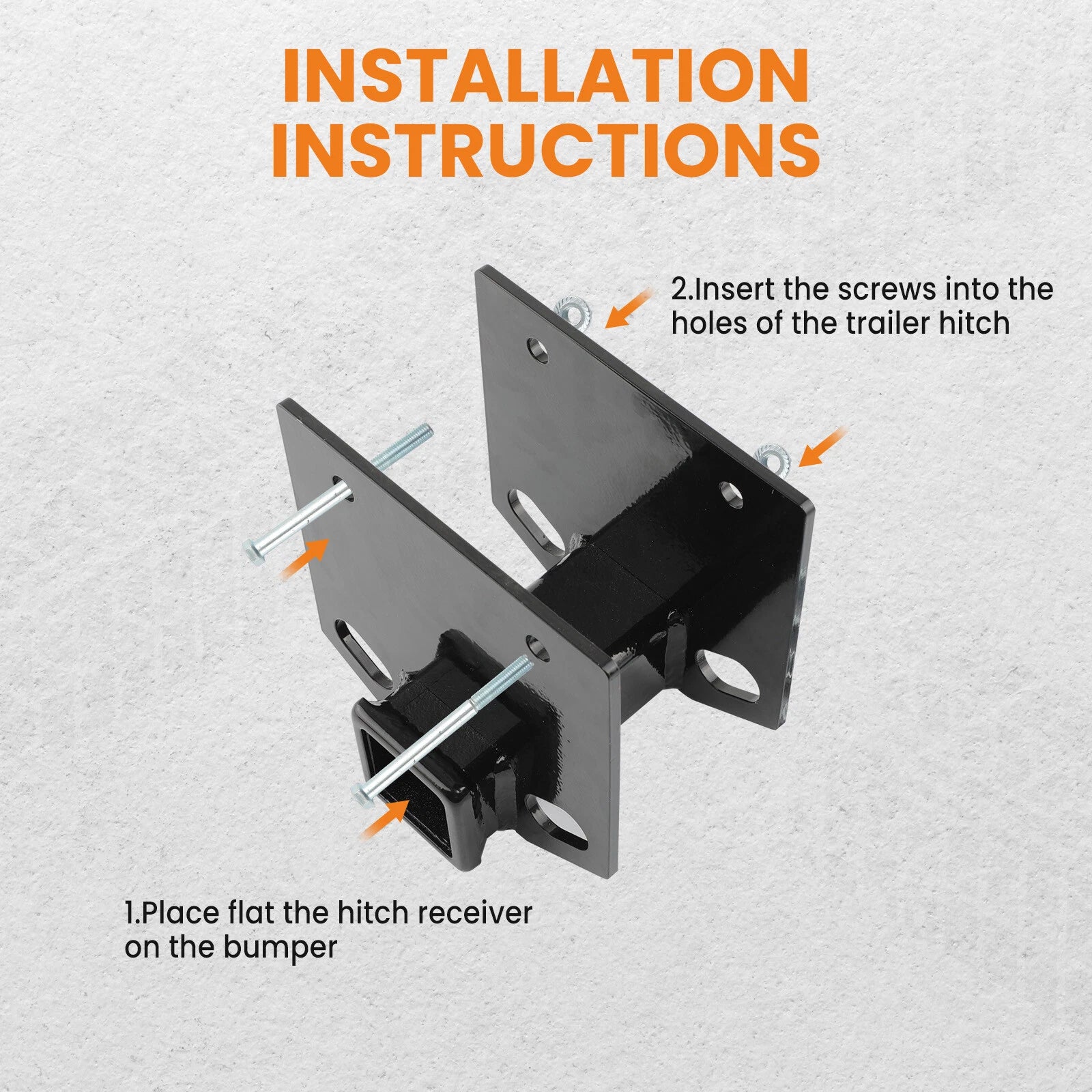 Class III Towing Trailer Hitch Receiver for Volkswagen ID.4 (2021-2024)
