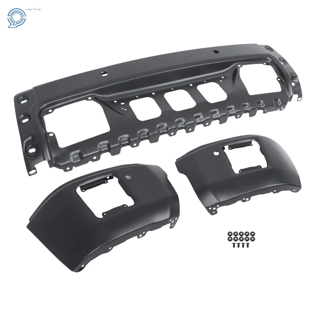 Steel Black Front Bumper with Sensor Hole for GMC Sierra 1500 (2014-2015)