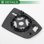 Left Side Heated Convex Mirror Glass for Ford EcoSport (2013–2023) 639664012984
