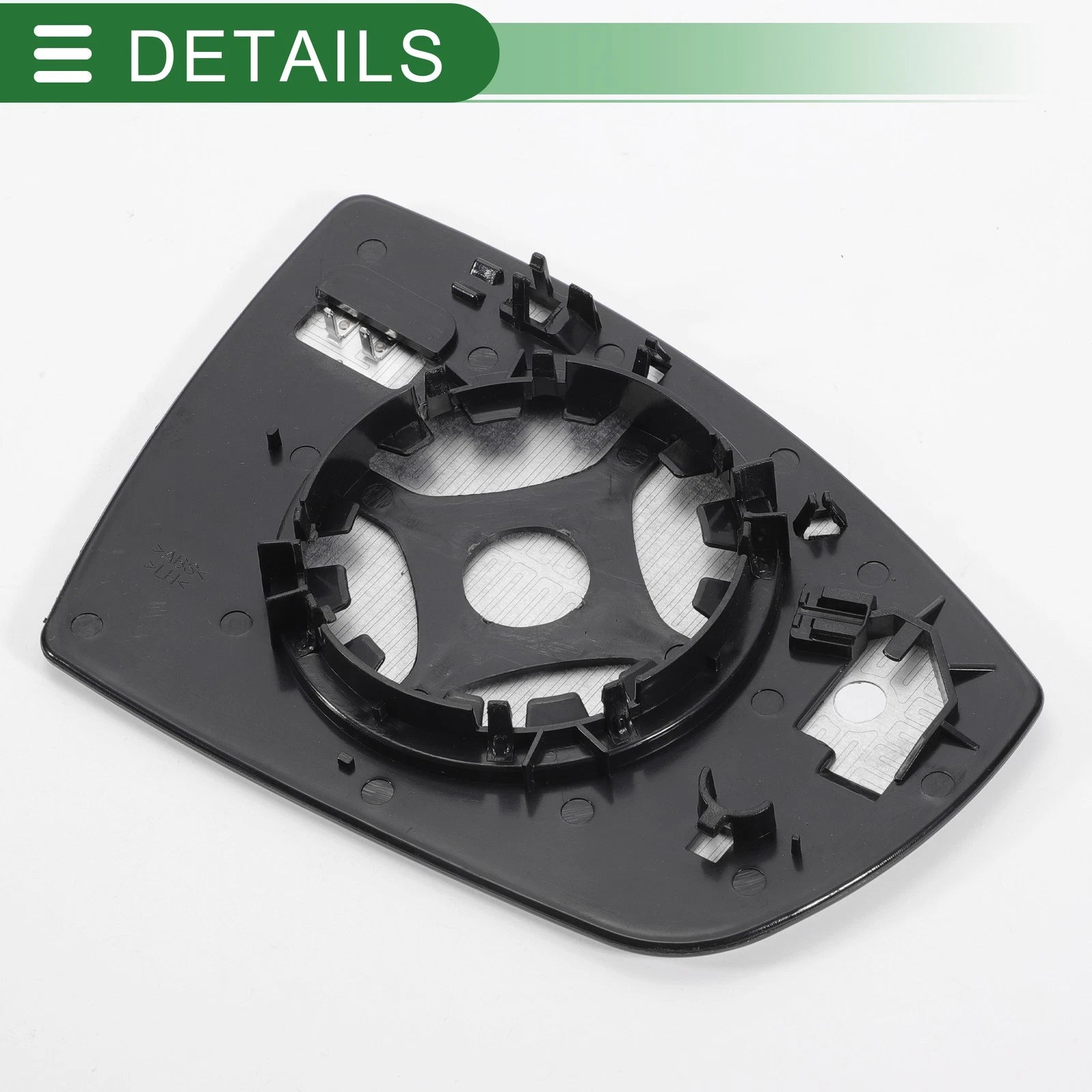 Left Side Heated Convex Mirror Glass for Ford EcoSport (2013–2023) 639664012984