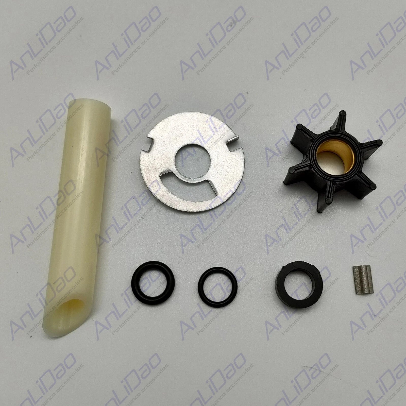 Water Pump Impeller Repair Kit for Mercury Outboards (4-9.8HP) 47-89981Q1
