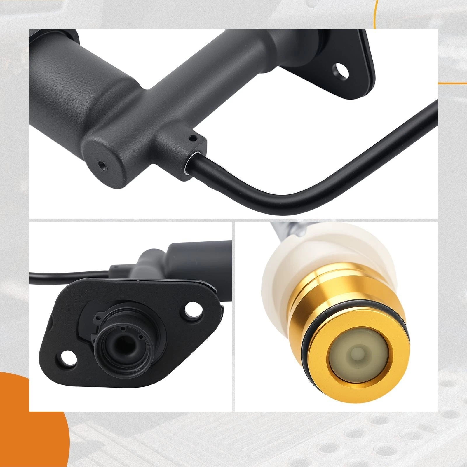 Clutch Master and Slave Cylinder Assembly for Ford F-150 F-250 F-350 (1996–2007)