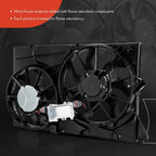 Dual Cooling Fan Assembly for Ford Taurus Lincoln MKS (2010-2012)