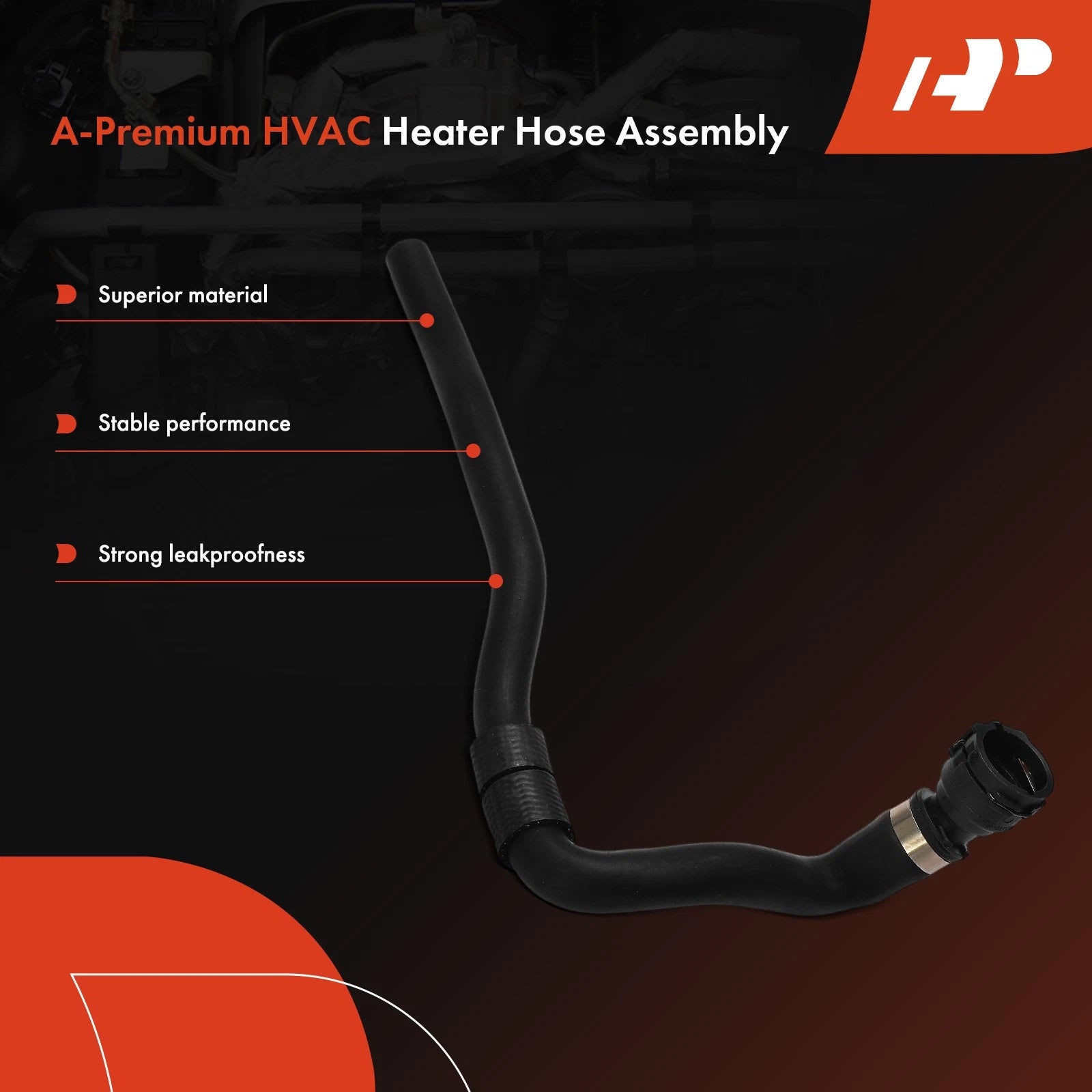 HVAC Heater Hose Assembly for BMW X3 (2007–2010)