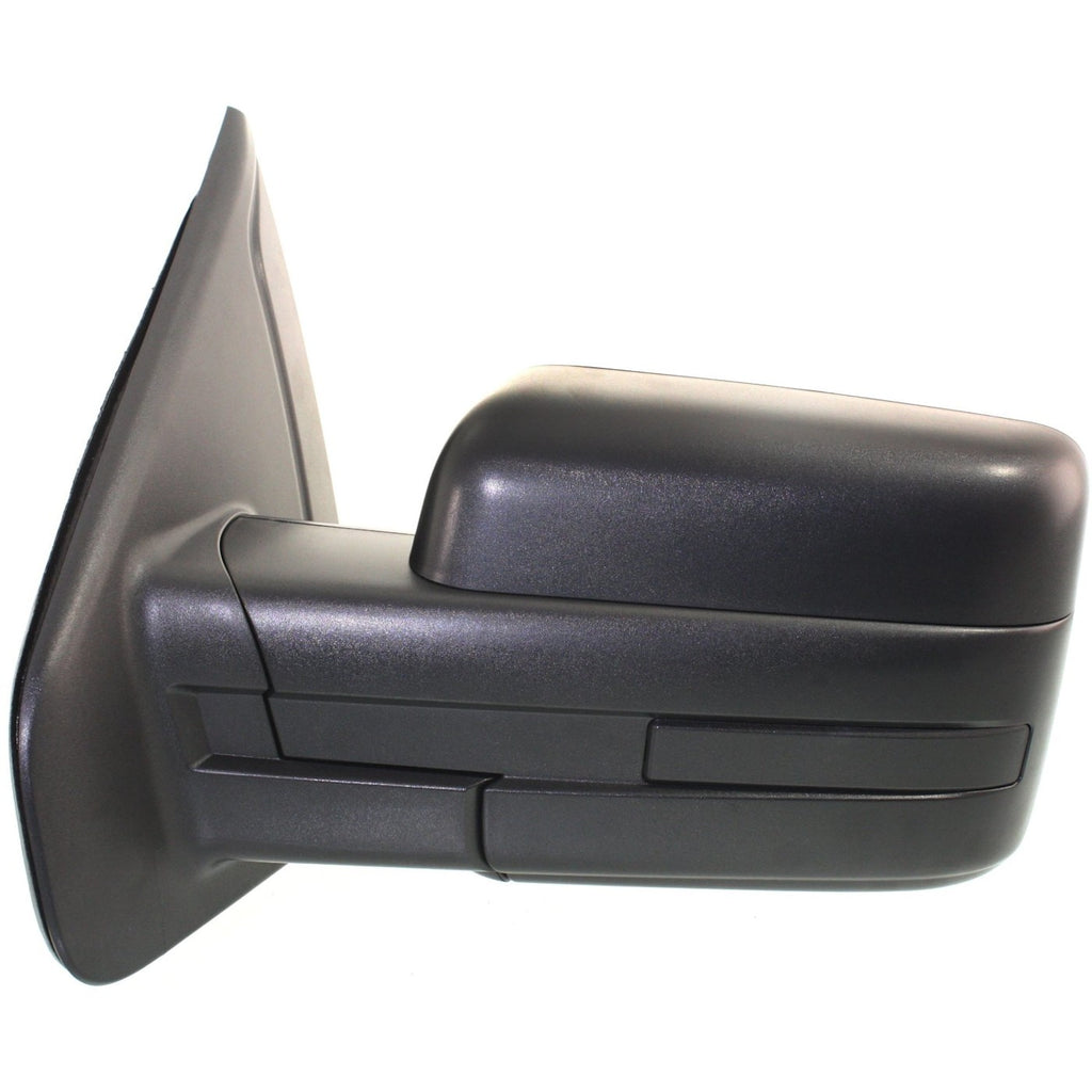Power Mirror Set of 2 for Ford F-150 (2009–2010) Textured Black Manual Folding