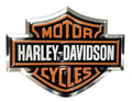 2X Raised 3D Emblem Fuel Tank Gear Sticker for Harley Davidson (HD)