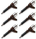Set of 6 Fuel Injectors for CAT C6.6 Engine (924H, 924HZ)