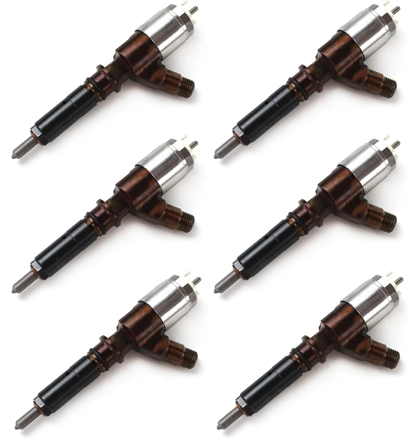 Set of 6 Fuel Injectors for CAT C6.6 Engine (924H, 924HZ)