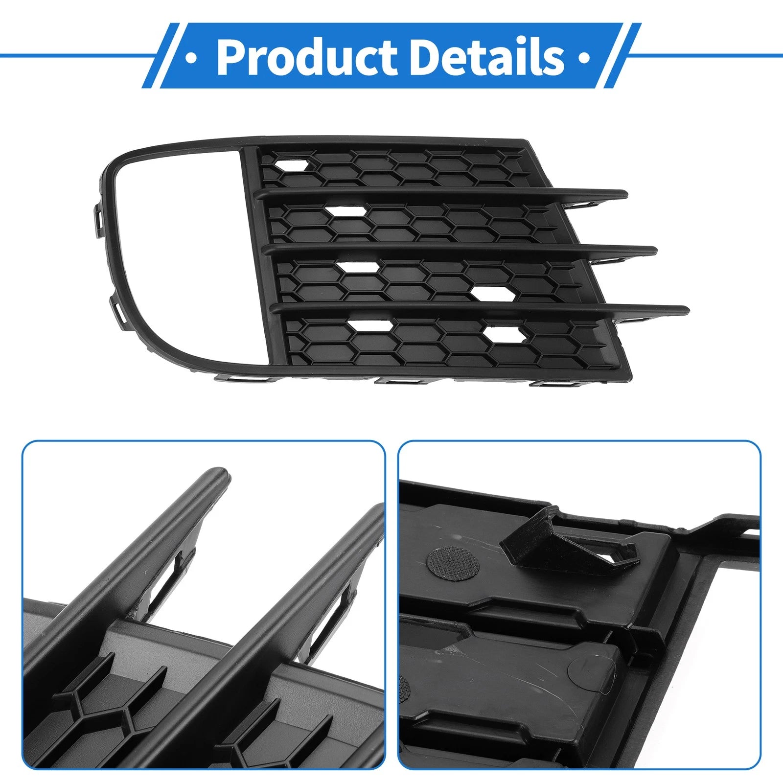 1 Pc Fog Light Grill for Volkswagen Tiguan (2013–2017) No. 5ND853666B