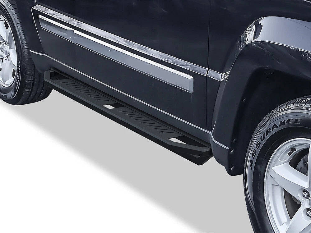 Stainless Steel Side Steps for Jeep Liberty (2008-2013)