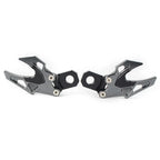 Grey CNC Rear Fork Chain Adjuster for Honda CB650F (2014-2018)