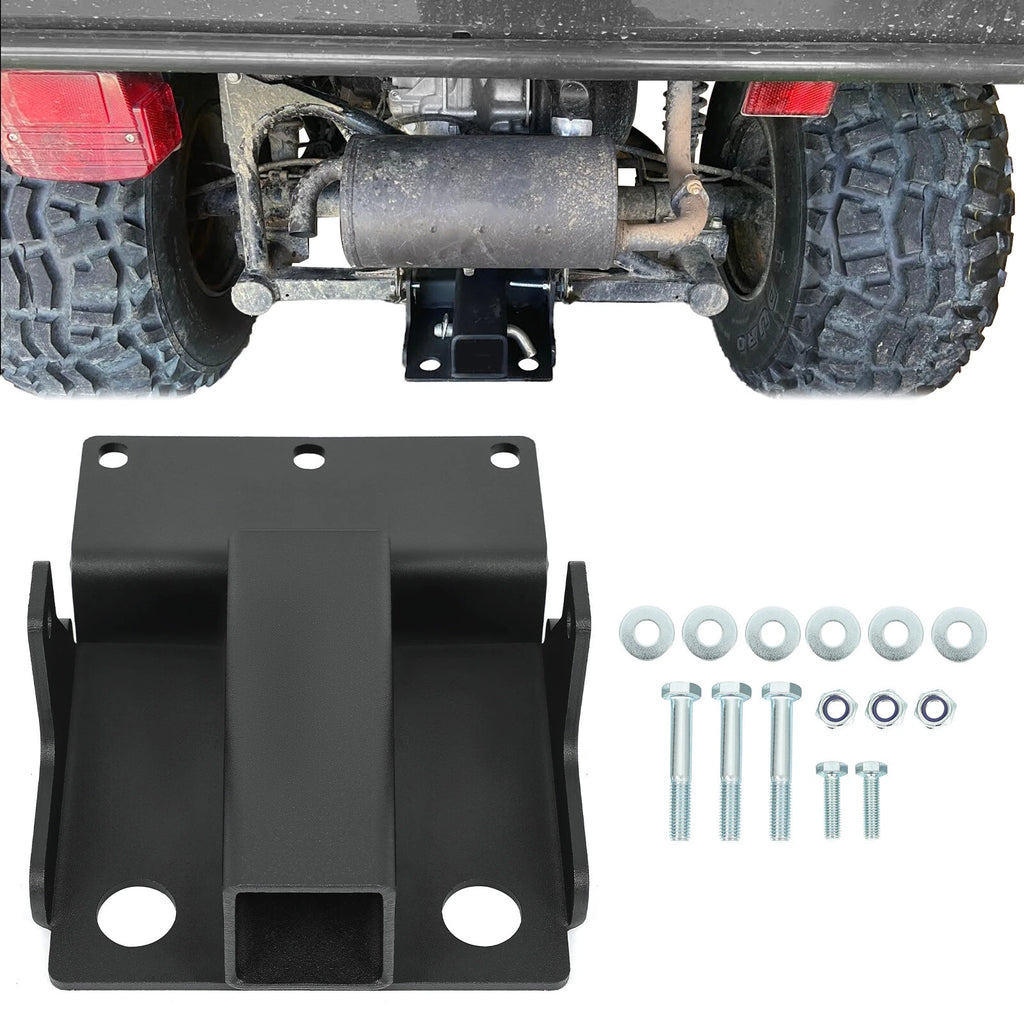 2" Receiver Rear Trailer Hitch Mount Bracket for Kawasaki Mule 600/610/SX (2007–2023)
