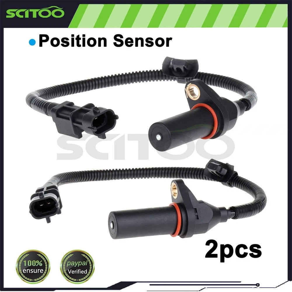 2X Crankshaft Position Sensor for Kia Soul (2010–2014) SU13885
