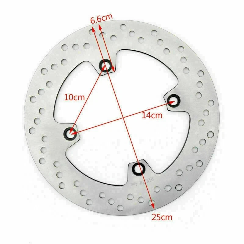 Rear Brake Disc Rotor for Suzuki Burgman 650 AN650 (2001–2003)