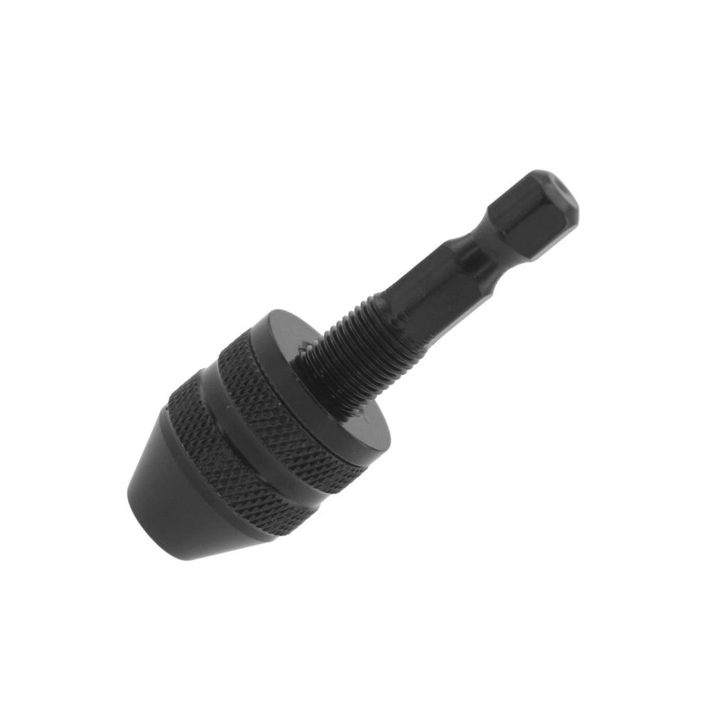 Keyless Hex Handle Drill Chuck for (0.33 to 3.6mm)
