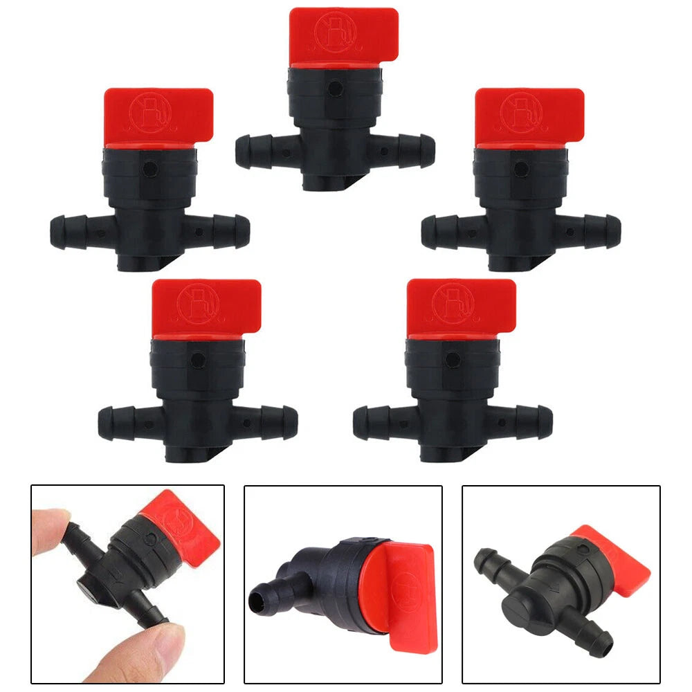 5Pcs Fuel Gas Shut Off Valve for B&S 494768 698183 (Lawn Mower)