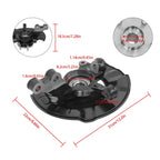Front Steering Knuckles & Wheel Hub Bearings for Toyota Corolla (2014–2018)