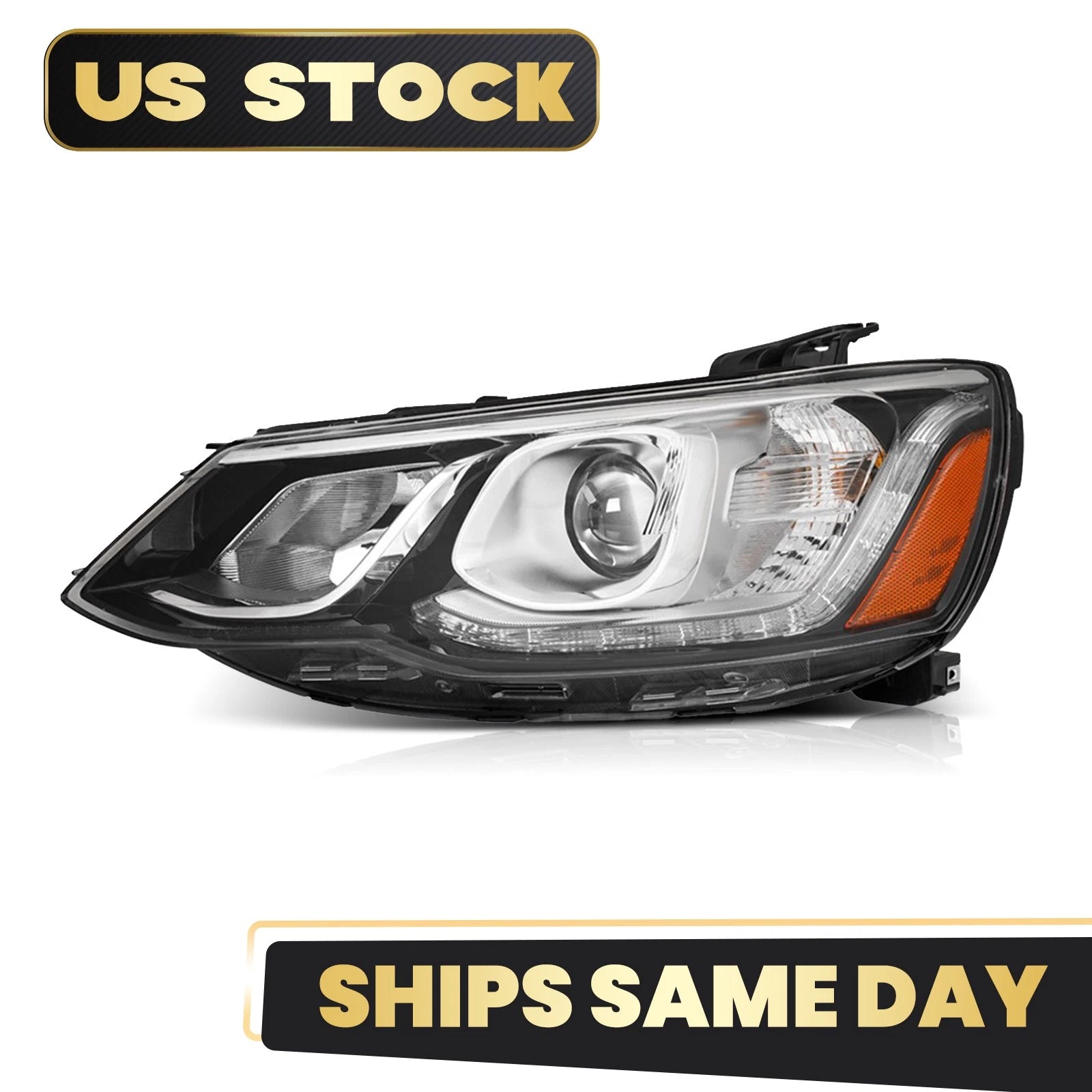 Halogen Headlight with LED DRL for Chevrolet Sonic (2017–2020)